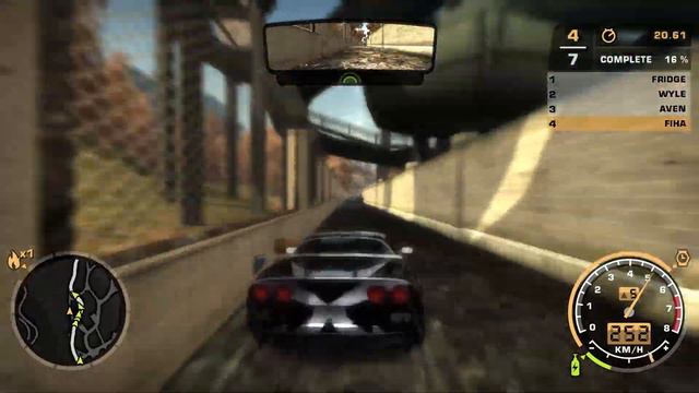 Police Corvette Blitz || NFS MW Redux || 60 Seconds Gaming смотреть онлайн