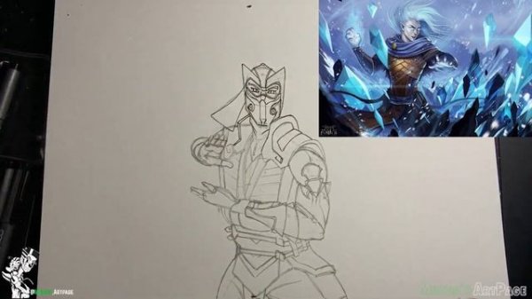 Lets Draw New Mortal Kombat 11 Sub-Zero-Hidden Facts inside! #MK11