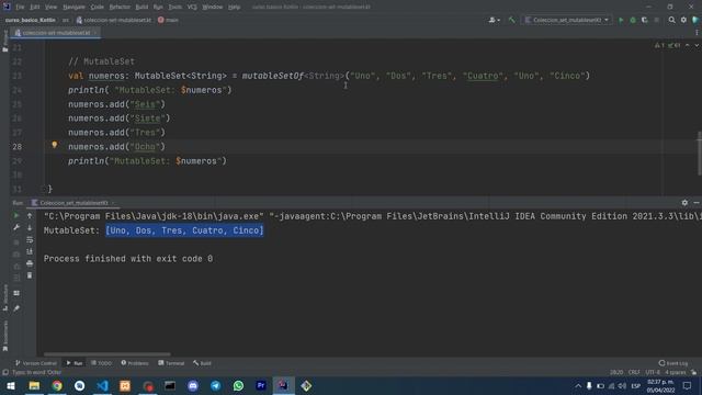 12 - Colección Set y MutableSet en Kotlin смотреть онлайн