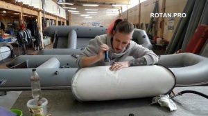 Как быстро найти прокол на надувной лодке и приклеить латку разными способами