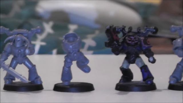 Plague marines chaos army WIP смотреть онлайн