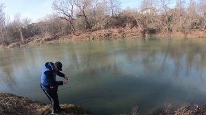 АБИНСК | Голавль в январе | река Абин | fishing