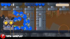 RED BALL 4: 40 RED 30 GREEN 30 BLUE TOMATO BALL VS 100 FACTORY BOSS BALL FRIENDS FUSION BATTLE VOL