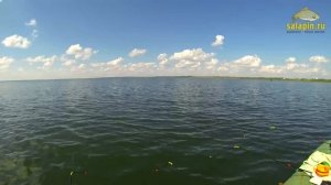 Ловля леща с лодки бортовыми удочками на озере Плещеево. Экшн-рыбалка. [salapinru]