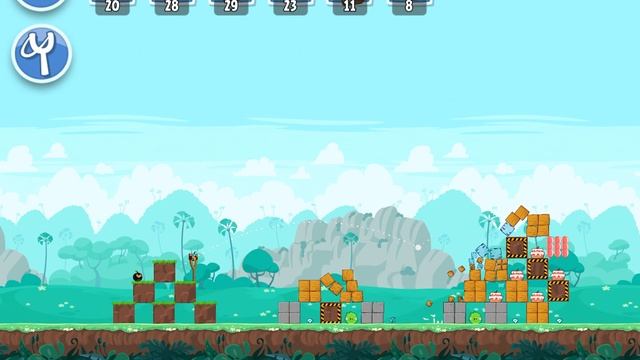 Angry Birds Friends Level 76 Walkthrough смотреть онлайн
