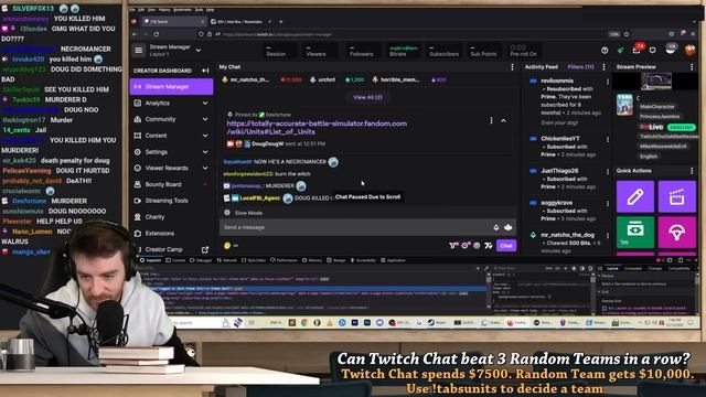 DougDoug deletes a twitch chatter смотреть онлайн