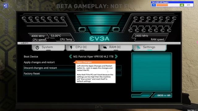 Overclocking the CPU - PC Building Simulator 2 Open Beta Career смотреть онлайн