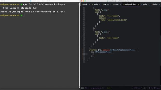 Webpack - Ep. 7 - Reloading Client and Server Code with Nodemon смотреть онлайн