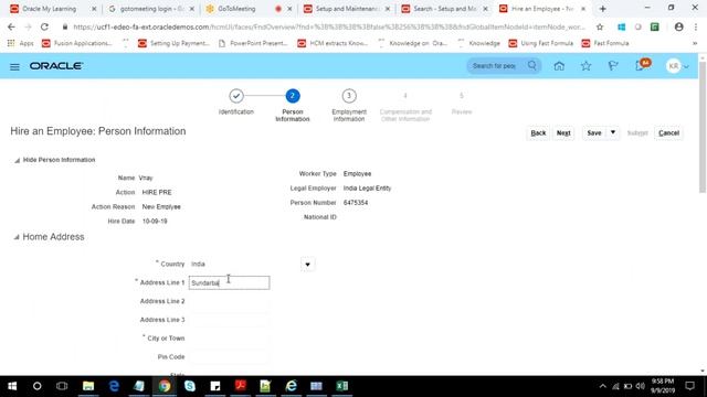 ORACLE FUSION HCM DAY1 SESSION #91-9866955524 смотреть онлайн