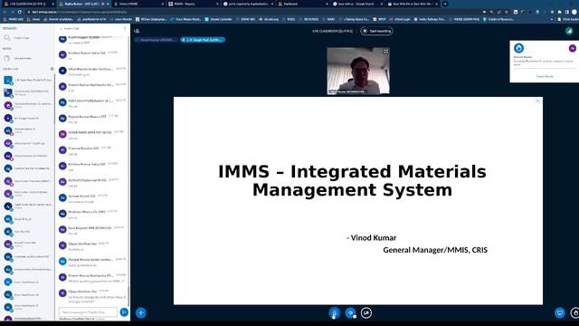 Introduction to Integrated Material Management Information System (IMMS) of IR смотреть онлайн