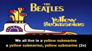 Yellow Submarine - The Beatles Lyrics