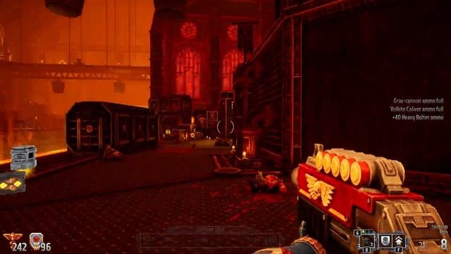 Warhammer 40.000: Boltgun - E3M2: Promethium Supply (All Secrets / Exterminatus Diff.) смотреть онлайн
