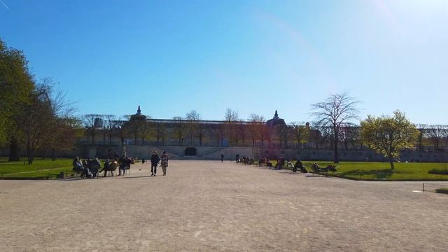 Paris France - Paris 4K Walking Tour - Spring Season in Paris смотреть онлайн