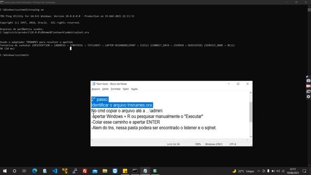 Identificando tnsnames.ora no Windows Método Rápido e sem frescura! смотреть онлайн