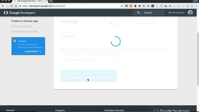 Getting Google GCM API Key and Sender ID смотреть онлайн