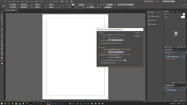 How To Use Adobe InDesign to Import an Excel Spreadsheet into InDesign | Adobe InDesign Help смотреть онлайн