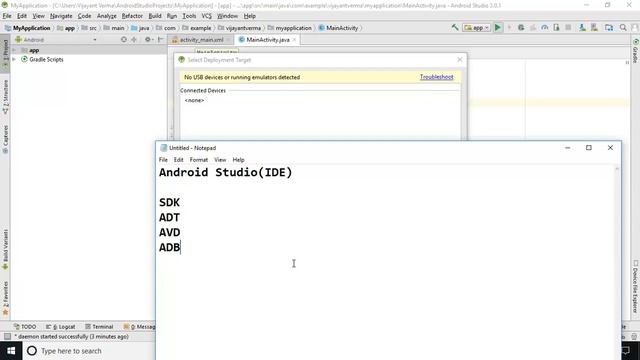 Android Studio Tutorial-05 In Hindi For Beginners | Run App On Real Phone смотреть онлайн