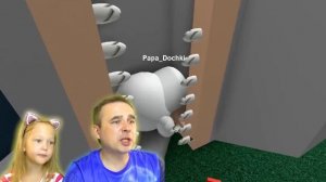 СИМУЛЯТОР ЛИФТА в ROBLOX #7! ПАПА Что ЗДЕСЬ ПРОИСХОДИТ Дочка путешествует по ЭТАЖАМ! Elevator Roblo