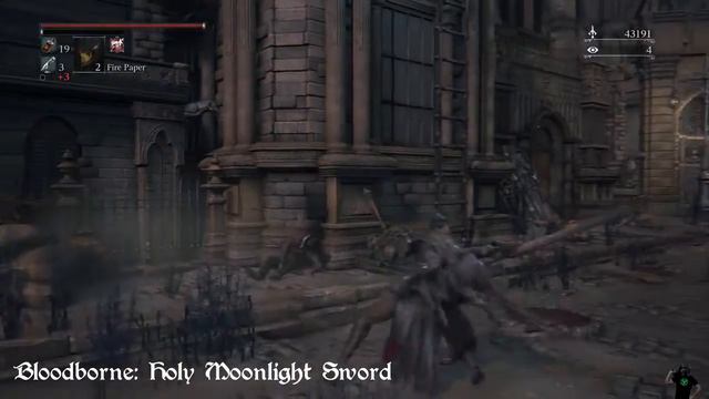 Bloodborne Holy Moonlight Sword (Move Set Showcase) смотреть онлайн