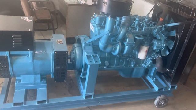 82KVA DIESEL GENERATOR WITH TATA TC 6 CYLINDERS TURBO CHARGE ENGINE OPEN GENERATOR CHADHA GENERATOR смотреть онлайн