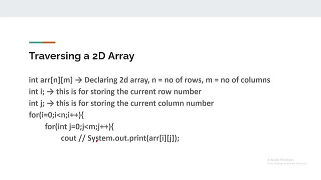 Introduction to 2D Arrays | 2D Array Traversals | Memory Allocation of 2D Arrays | DSA Tutorials смотреть онлайн