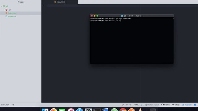 Git & GitHub For Absolute Beginners[4/14]-Staging Area смотреть онлайн