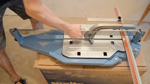 Обзор плиткореза Sigma серия Мах 3С3М . Кейс для плиткореза Sigma смотреть онлайн