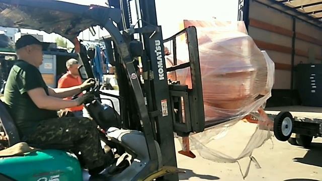 Отгрузка бетоносмесителя в организацию ООО "Энергостройбетон" смотреть онлайн