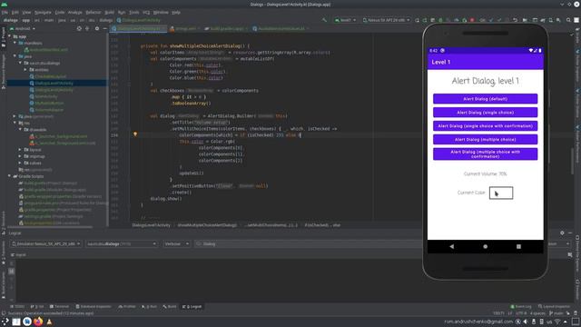 14_Android - Всё об AlertDialog смотреть онлайн