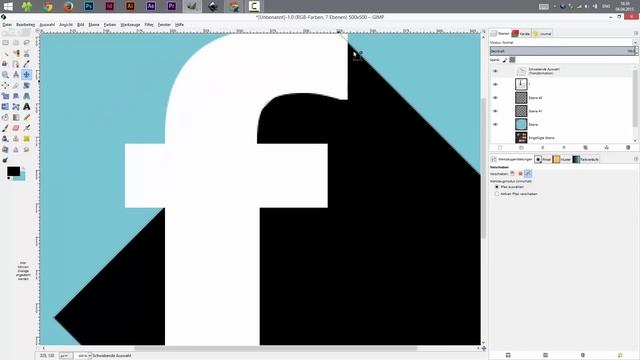 GIMP 2.8 Tutorial - Icons Erstellen [Deutsch/German] | HD
