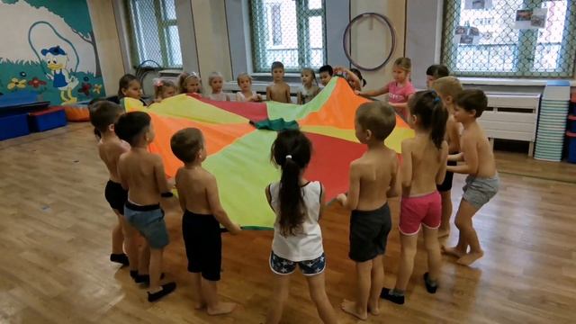 Игровое пособие "Волшебный парашют" как средства физического развития детей дошкольного возраста. смотреть онлайн