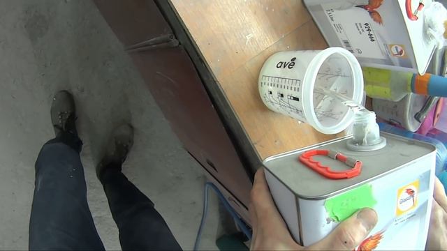 Как покрасить авто в гараже,часть 2.Шлифовка грунта,покраска смотреть онлайн