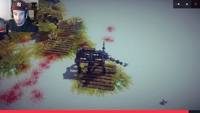 BESIEGE - Walking Elephant Machine & Beginner Catapult - E03 | Docm77 смотреть онлайн