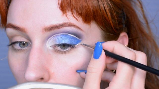 Oh Zo Blauw💙 | Negative Space Cut Crease | tutorial смотреть онлайн