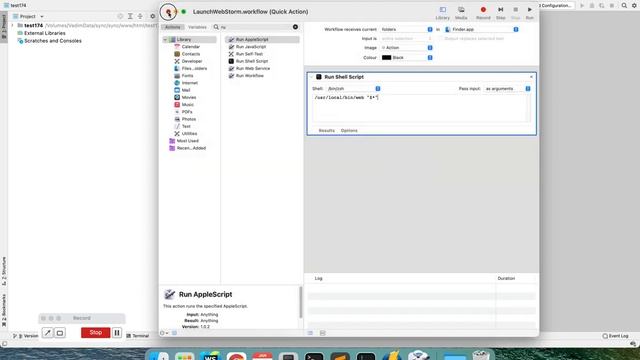 Launch WebStorm or any JetBrains Intellij Idea from terminal or Finder folder by shortcut in MacOS смотреть онлайн