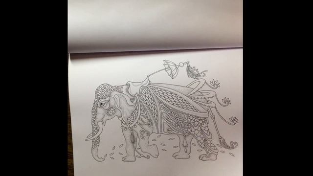 MOUNTS 2 coloring book - flip through смотреть онлайн