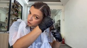 Как тонировать волосы дома с schwarzkopf igora 8-19 . Как получить пепельный оттенок волос .