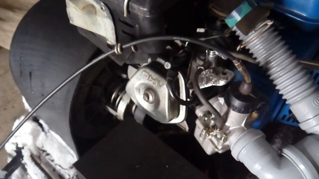 Замена штатного карбюратора мотобуксировщика PAXUS 550 Lifan 13л.с на К68U от мотоцикла Урал.1часть