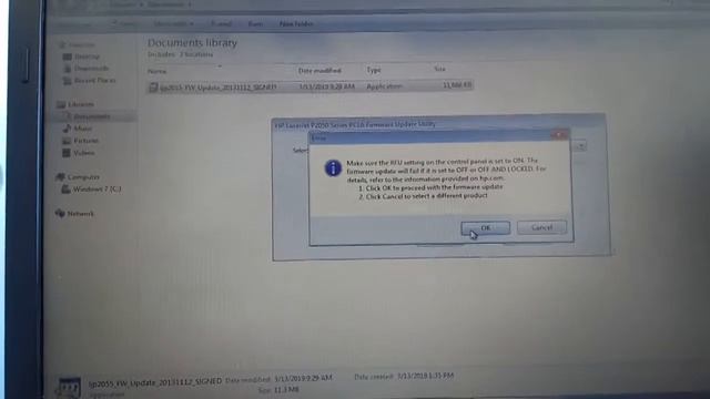 Как обновить ПО принтера HP p2055d смотреть онлайн