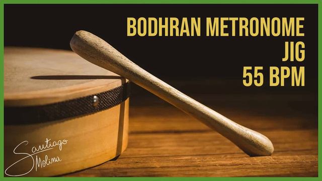 Metronomo Bodhran | JIG | 55 BPM смотреть онлайн