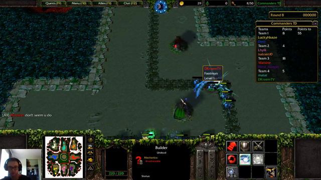 "Rulebreaker EPIC FAIL!" | Commanders TD #7 | Warcraft 3 Customs | DKraem смотреть онлайн