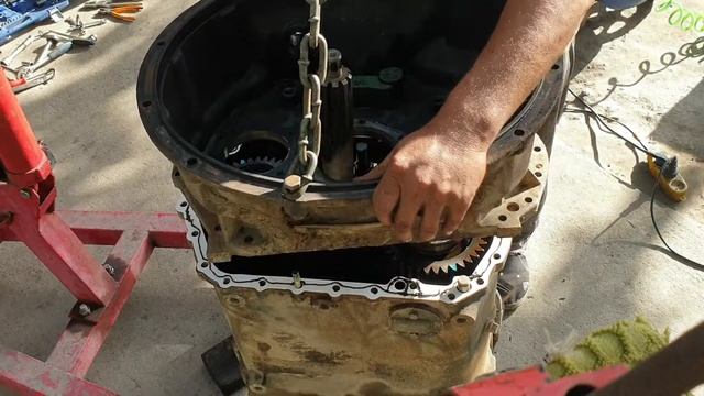 HOWO каробка тамирлаш.  HOWO  Ремонт каробка передача.