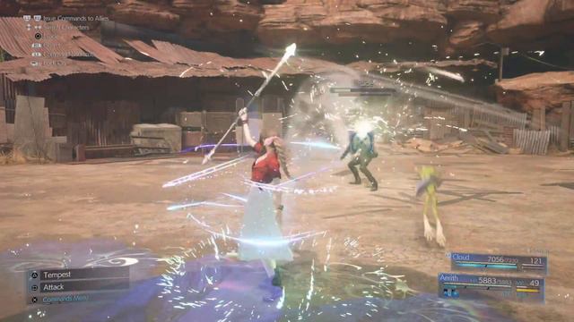 Rude (Hard Mode) - Aerith Solo No Damage (Final Fantasy VII Remake Intergrade) смотреть онлайн