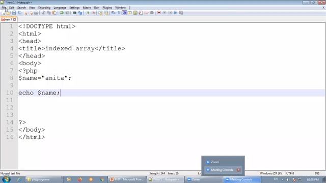 Std XII - Science - I.T. - Chapter 5 - Server-Side Scripting (PHP) - Session 4 смотреть онлайн