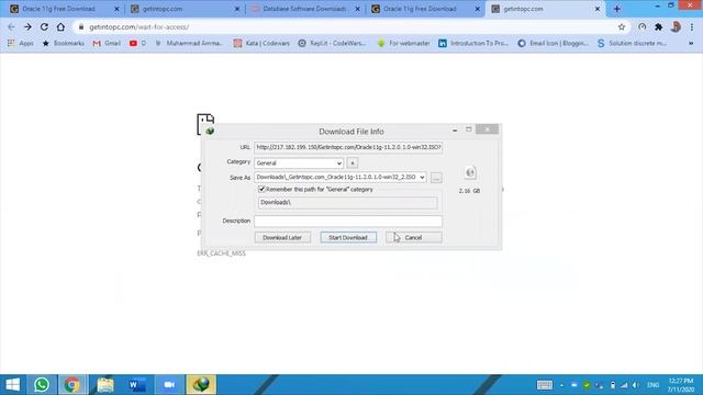 How to install Oracle 11g on Window 8 or 10 or 11 смотреть онлайн