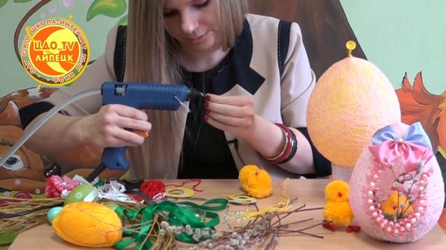 Создание декоративной пасхальной композиции (Страна мастеров) смотреть онлайн