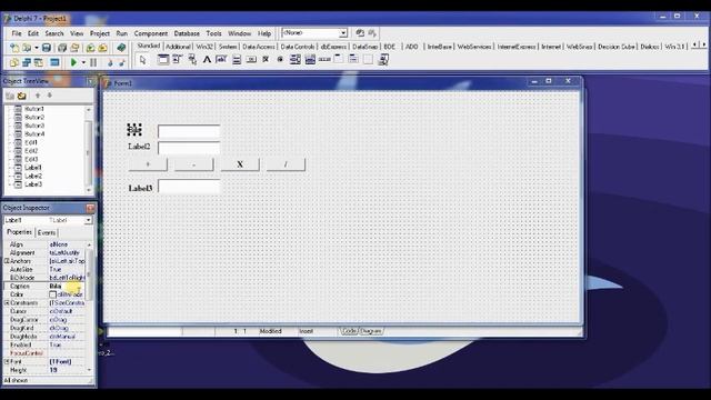 Belajar Delphi 7 #02 - Membuat Kalkulator Sederhana смотреть онлайн