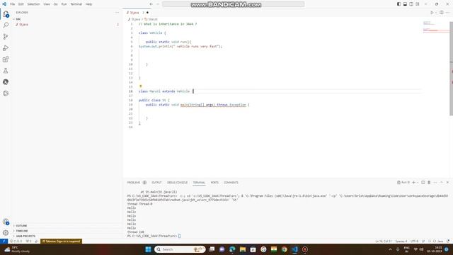 what is inheritance and how to achieve this by extends keyword in Java ? смотреть онлайн