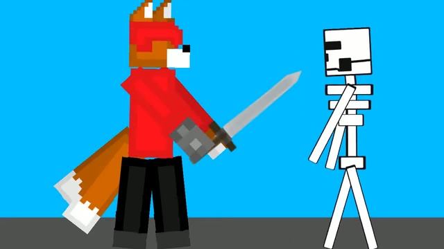 Феникс в Майнкрафт (рисуем мультфильмы 2). смотреть онлайн