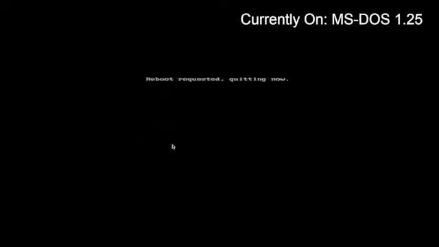 Downgrading Windows 10 all the way to MS-DOS 1.25 (DAY 4) смотреть онлайн